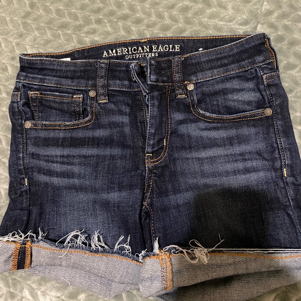 American eagle jean shorts